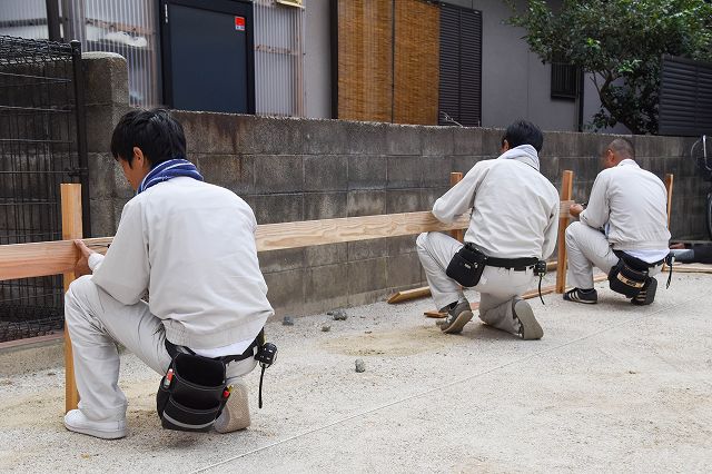 「福岡市博多区02」注文住宅現場リポート②【基礎工事】【遣り方】