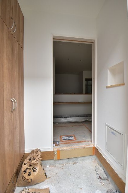 「福岡市中央区03」注文住宅現場リポート⑫【木工事】【石膏ボード】