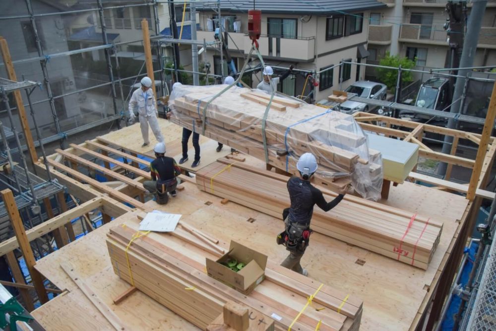 「太宰府市07」注文住宅現場リポート③【上棟式】