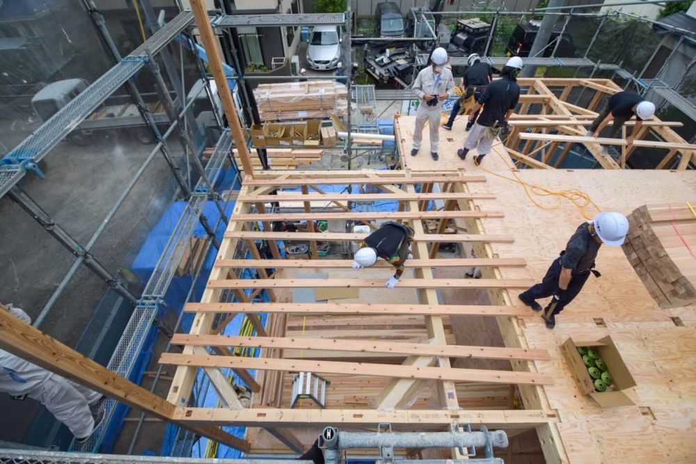 「太宰府市07」注文住宅現場リポート③【上棟式】