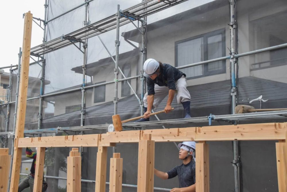「太宰府市07」注文住宅現場リポート③【上棟式】