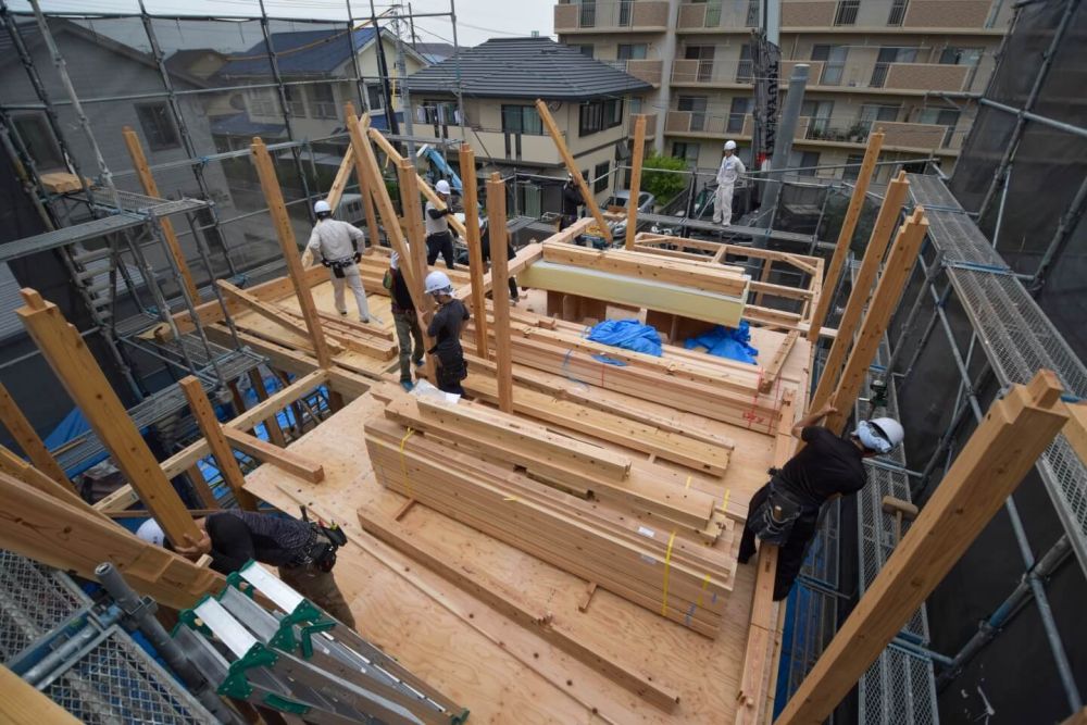 「太宰府市07」注文住宅現場リポート③【上棟式】