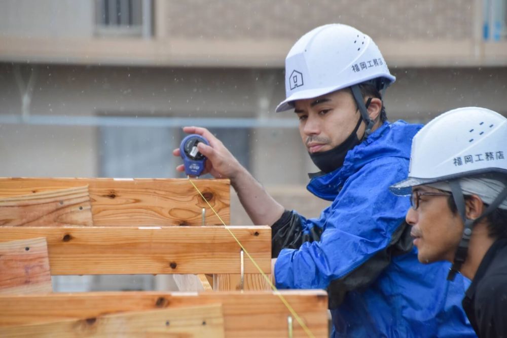 福岡県太宰府市07　注文住宅建築現場リポート③　～上棟式～