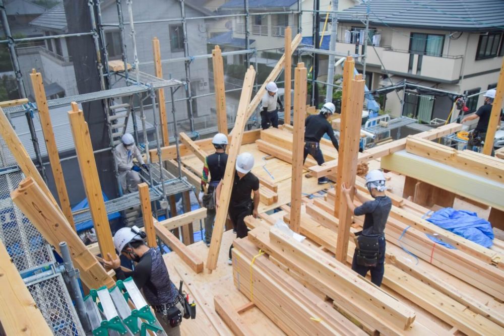 「太宰府市07」注文住宅現場リポート③【上棟式】