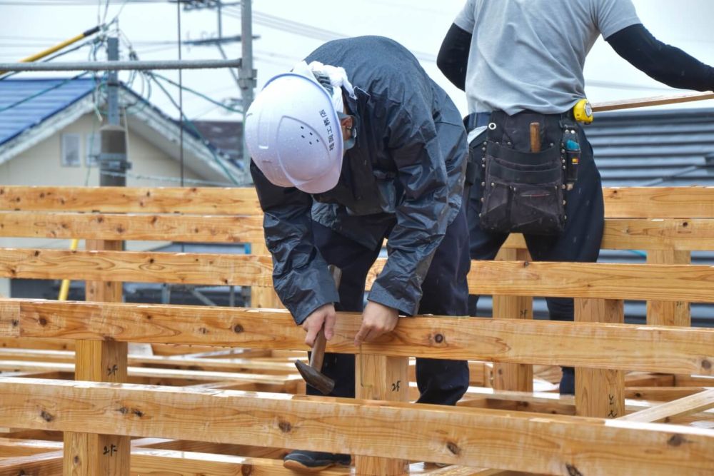 福岡県太宰府市07　注文住宅建築現場リポート③　～上棟式～