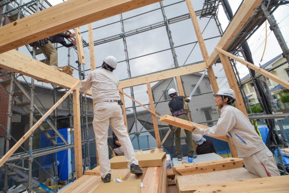 福岡県太宰府市07　注文住宅建築現場リポート③　～上棟式～