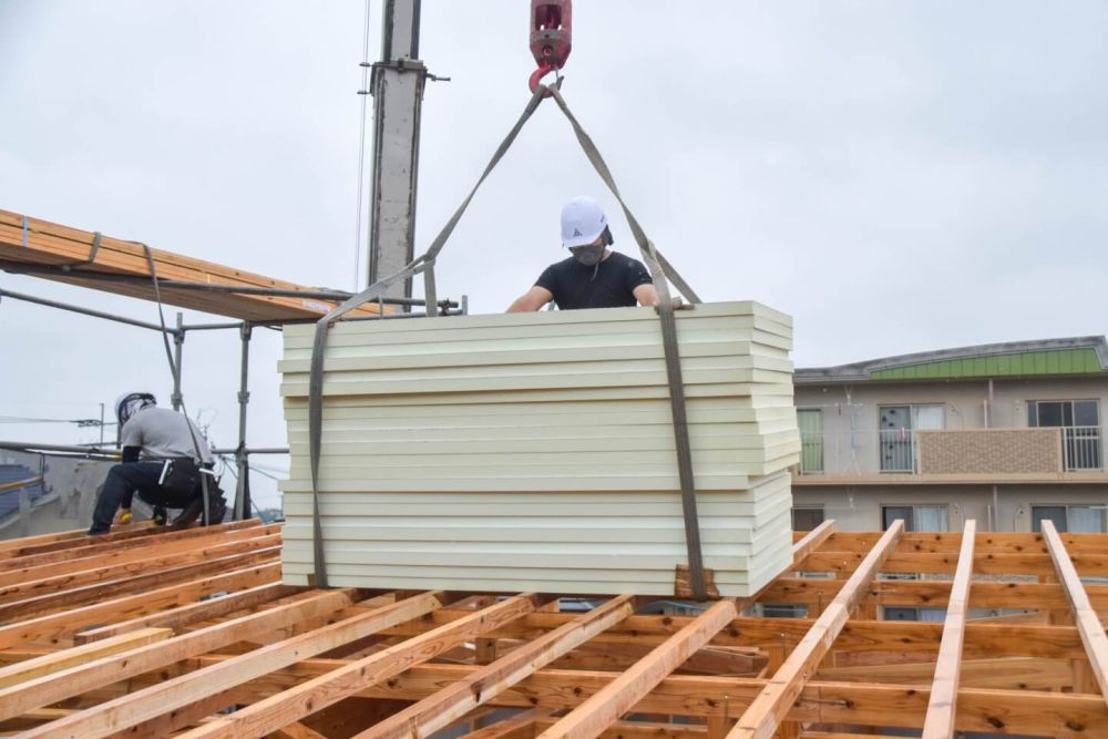 福岡県太宰府市07　注文住宅建築現場リポート③　～上棟式～