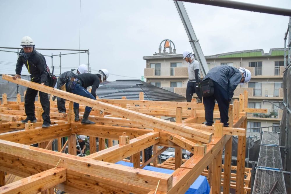 「太宰府市07」注文住宅現場リポート③【上棟式】