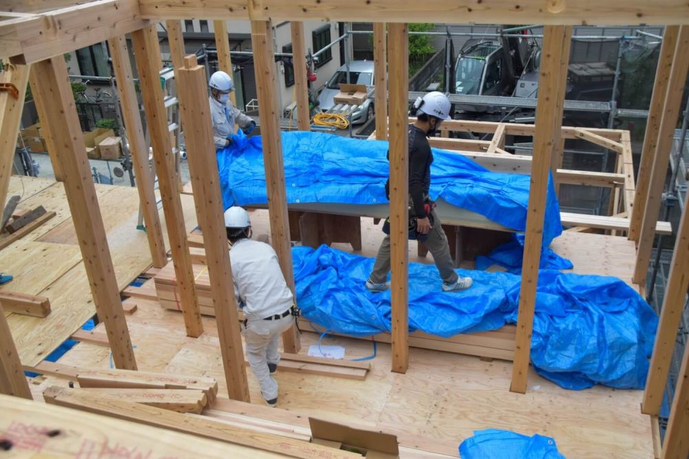 「太宰府市07」注文住宅現場リポート③【上棟式】