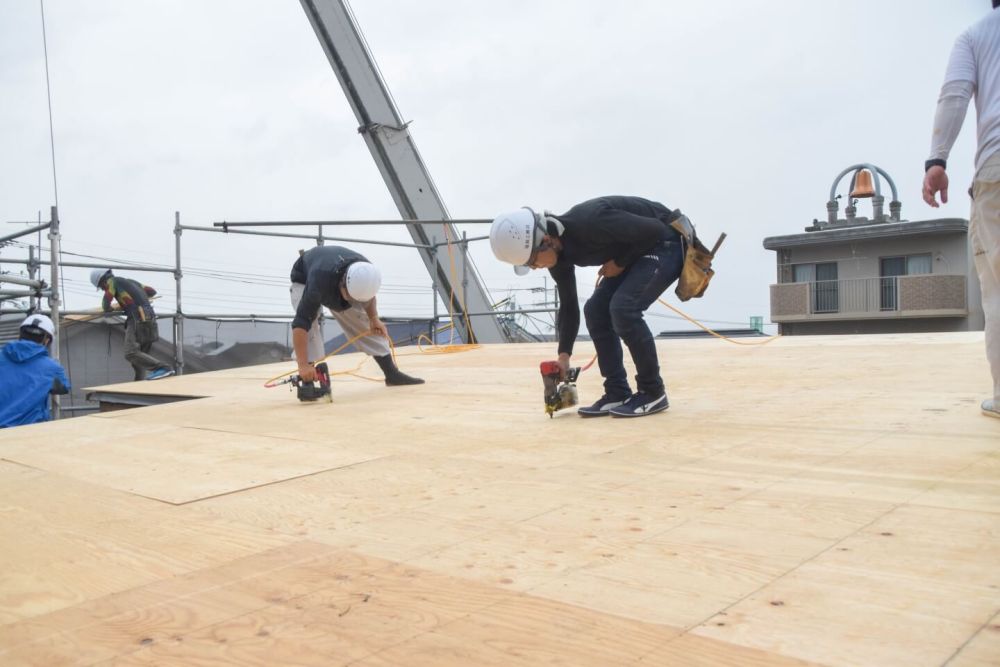 福岡県太宰府市07　注文住宅建築現場リポート③　～上棟式～