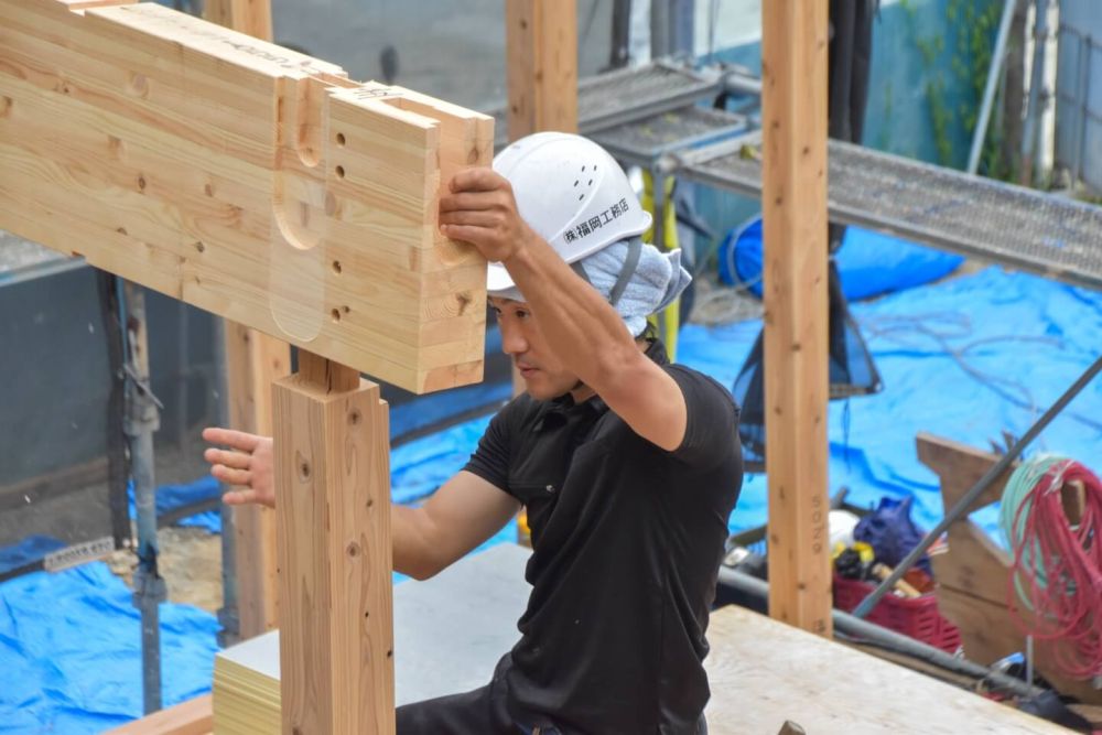 「太宰府市07」注文住宅現場リポート③【上棟式】