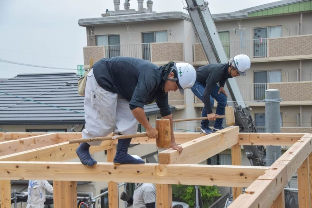 「太宰府市07」注文住宅現場リポート③【上棟式】