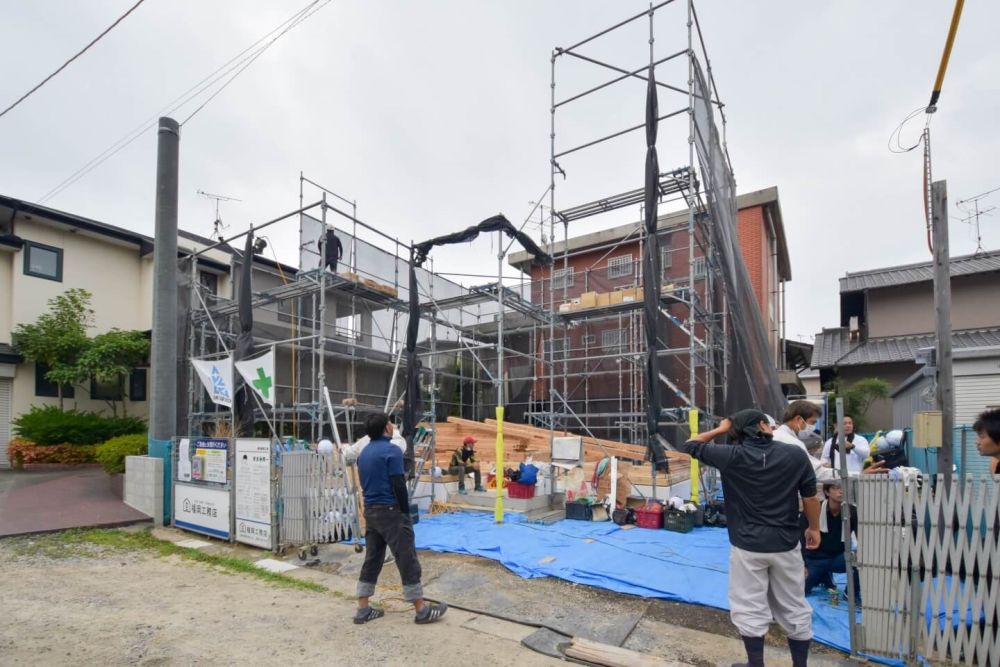 「太宰府市07」注文住宅現場リポート③【上棟式】