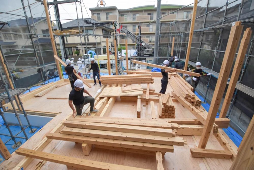 「太宰府市07」注文住宅現場リポート③【上棟式】