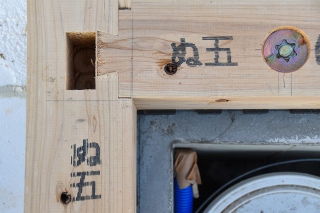 「福岡市東区08」注文住宅現場リポート③【木工事】【土台敷き】
