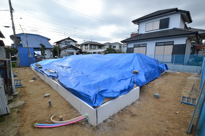 福岡市南区柳瀬01　注文住宅建築現場リポート⑤