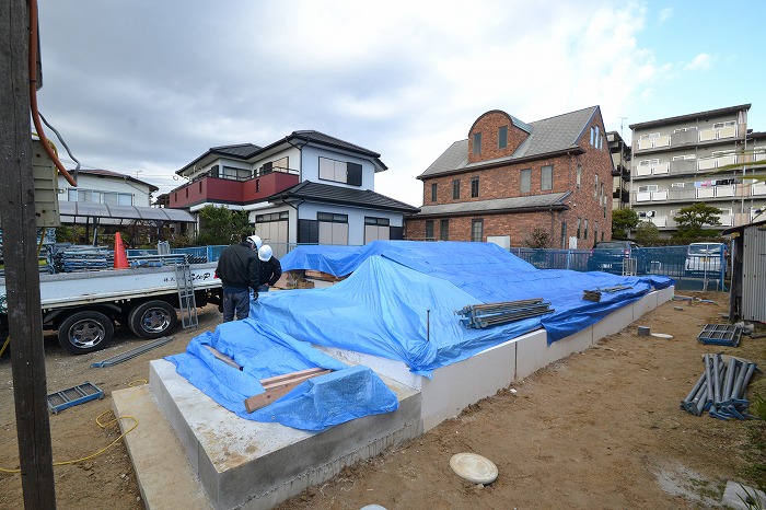 福岡市南区柳瀬01　注文住宅建築現場リポート⑤