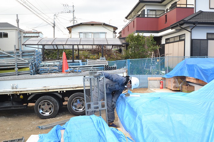 福岡市南区柳瀬01　注文住宅建築現場リポート⑤