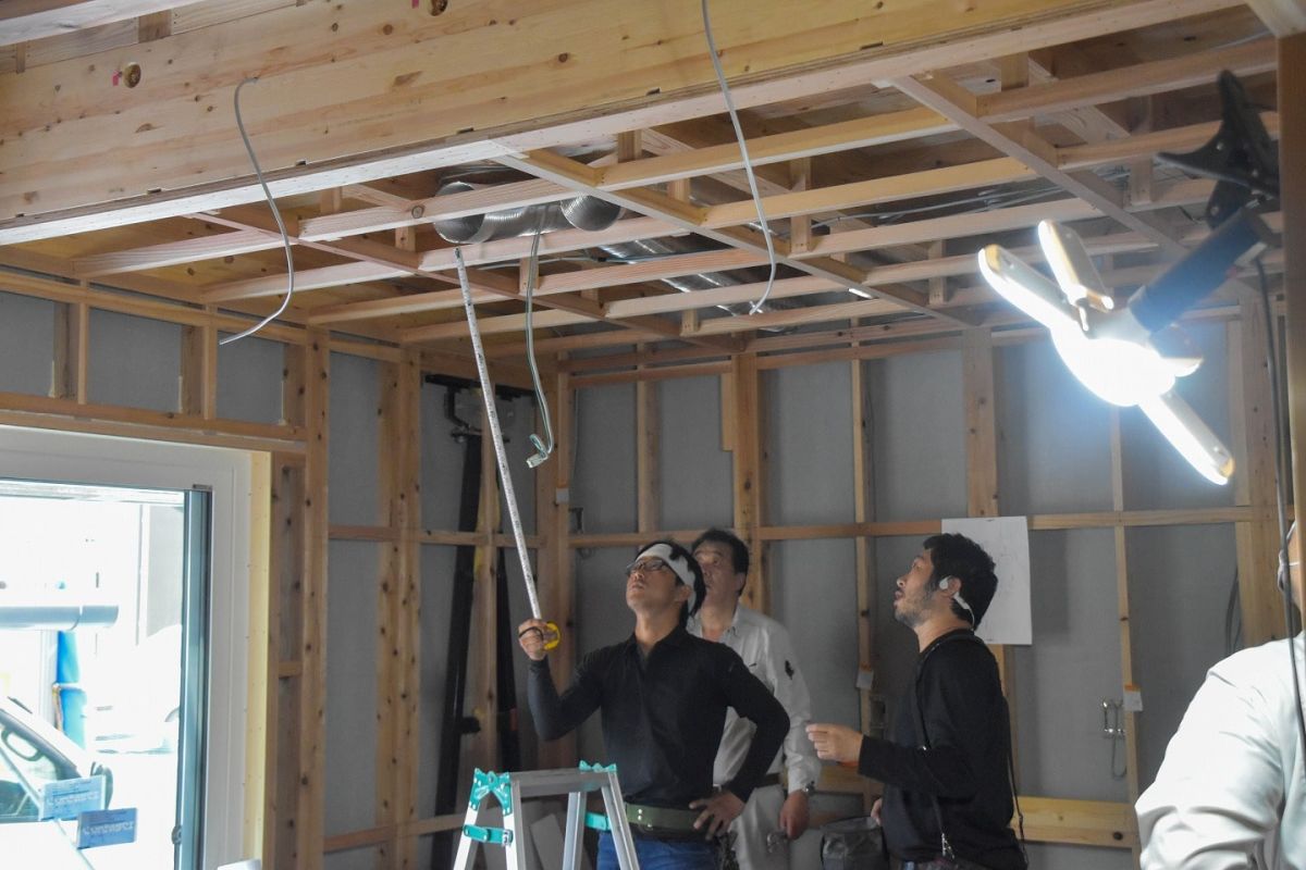 「福岡市南区柏原05」注文住宅現場リポート⑥【木工事】【換気システム】