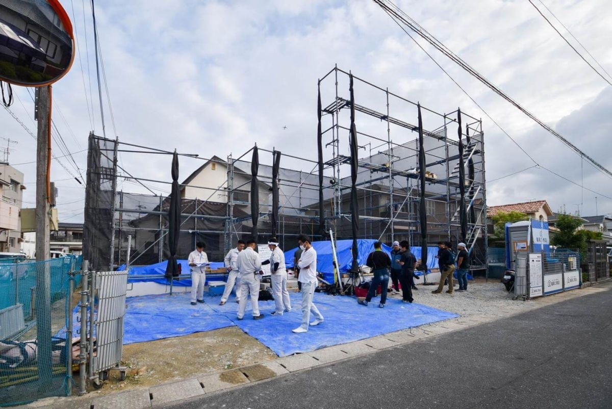 「大野城市04」注文住宅現場リポート③【上棟式】