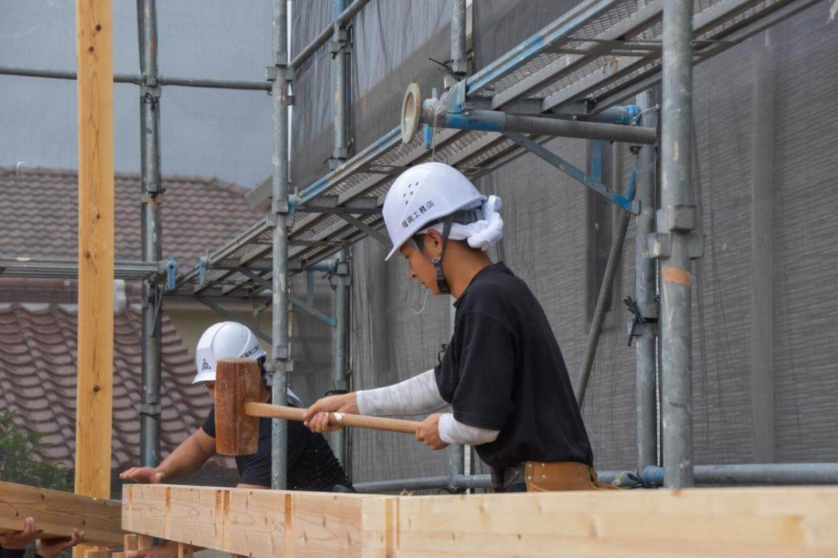 「大野城市04」注文住宅現場リポート③【上棟式】
