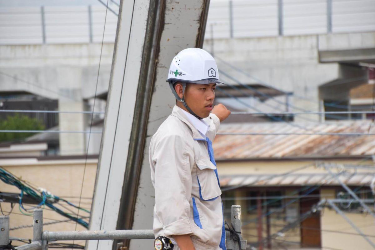 福岡県大野城市04　注文住宅建築現場リポート③　～上棟式・前編～