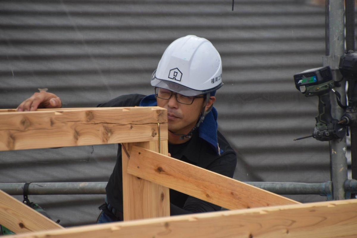 「大野城市04」注文住宅現場リポート③【上棟式】