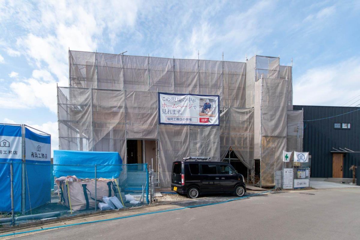 「福岡市東区11」注文住宅現場リポート⑦【木工事】【下地】