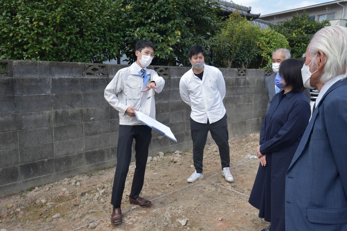 福岡県福岡市城南区09　注文住宅建築現場リポート①　～地鎮祭～