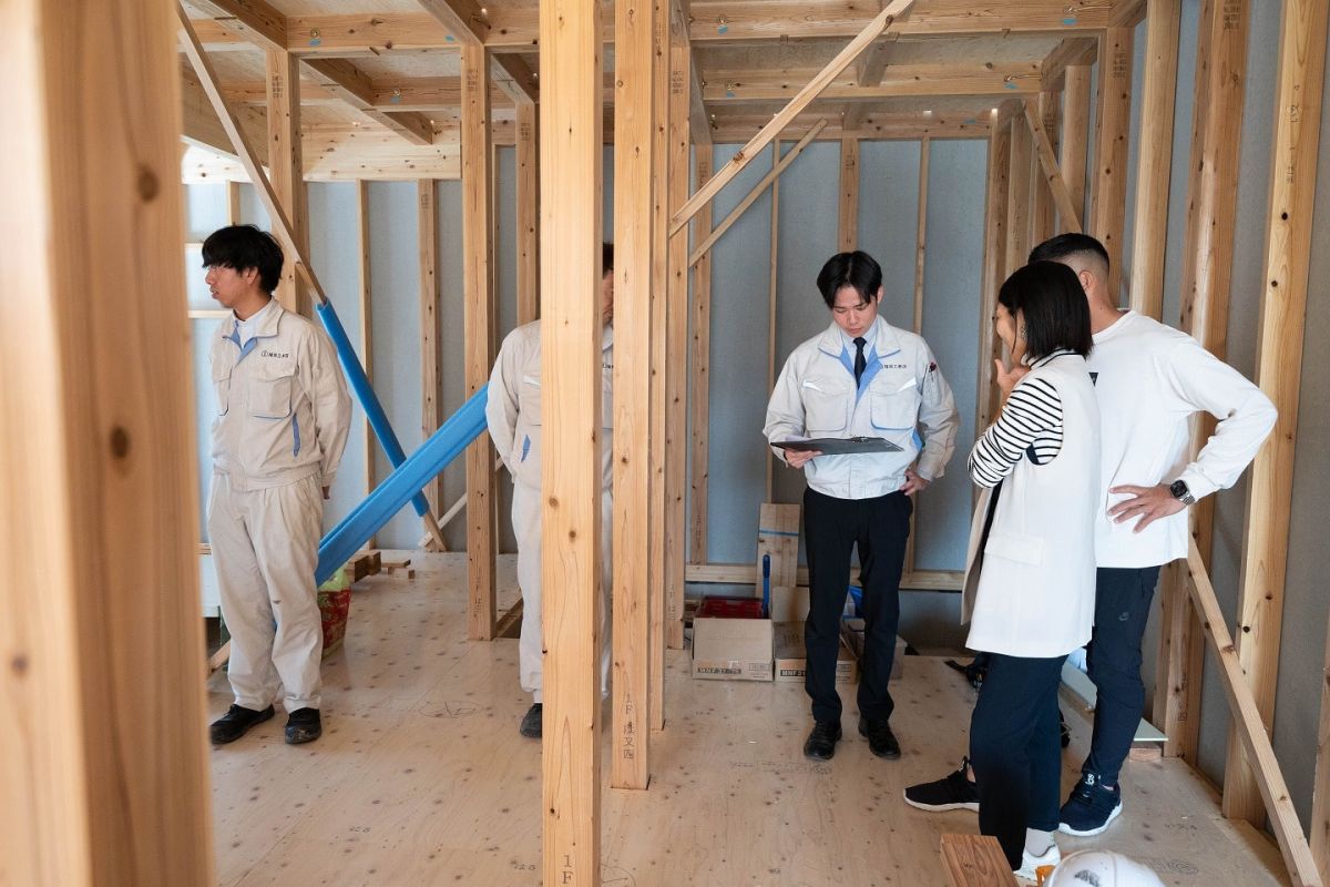 「太宰府市11」注文住宅現場リポート③【上棟式】