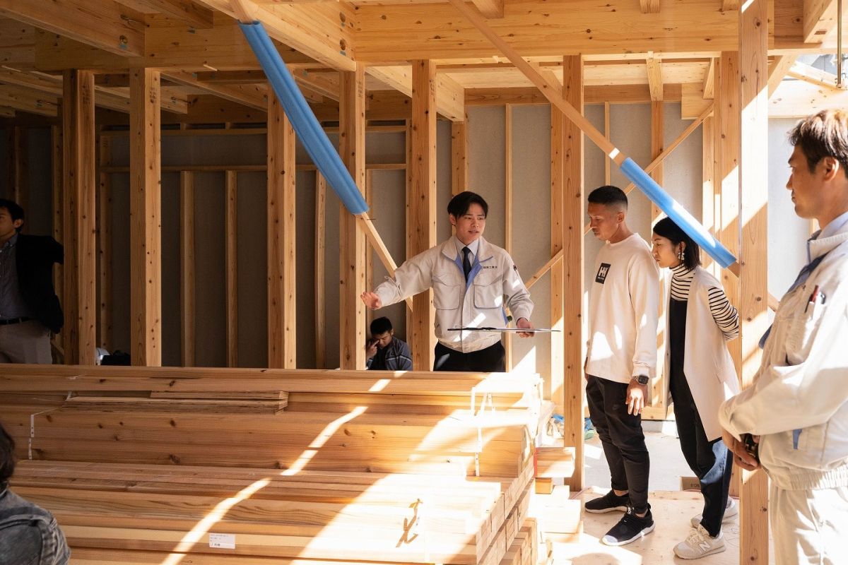 「太宰府市11」注文住宅現場リポート③【上棟式】