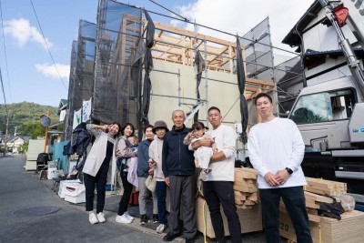 「太宰府市11」注文住宅現場リポート③【上棟式】