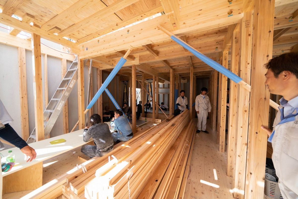 「太宰府市11」注文住宅現場リポート③【上棟式】
