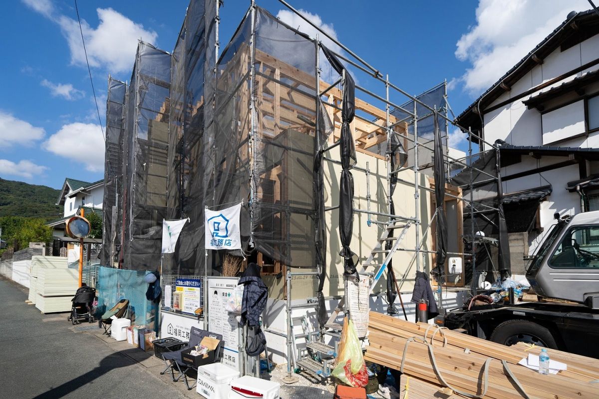 「太宰府市11」注文住宅現場リポート③【上棟式】