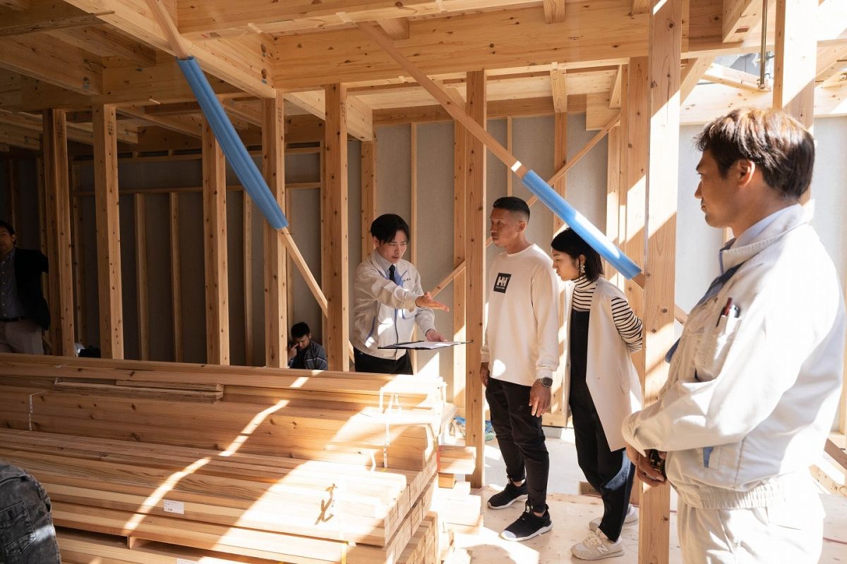 「太宰府市11」注文住宅現場リポート③【上棟式】