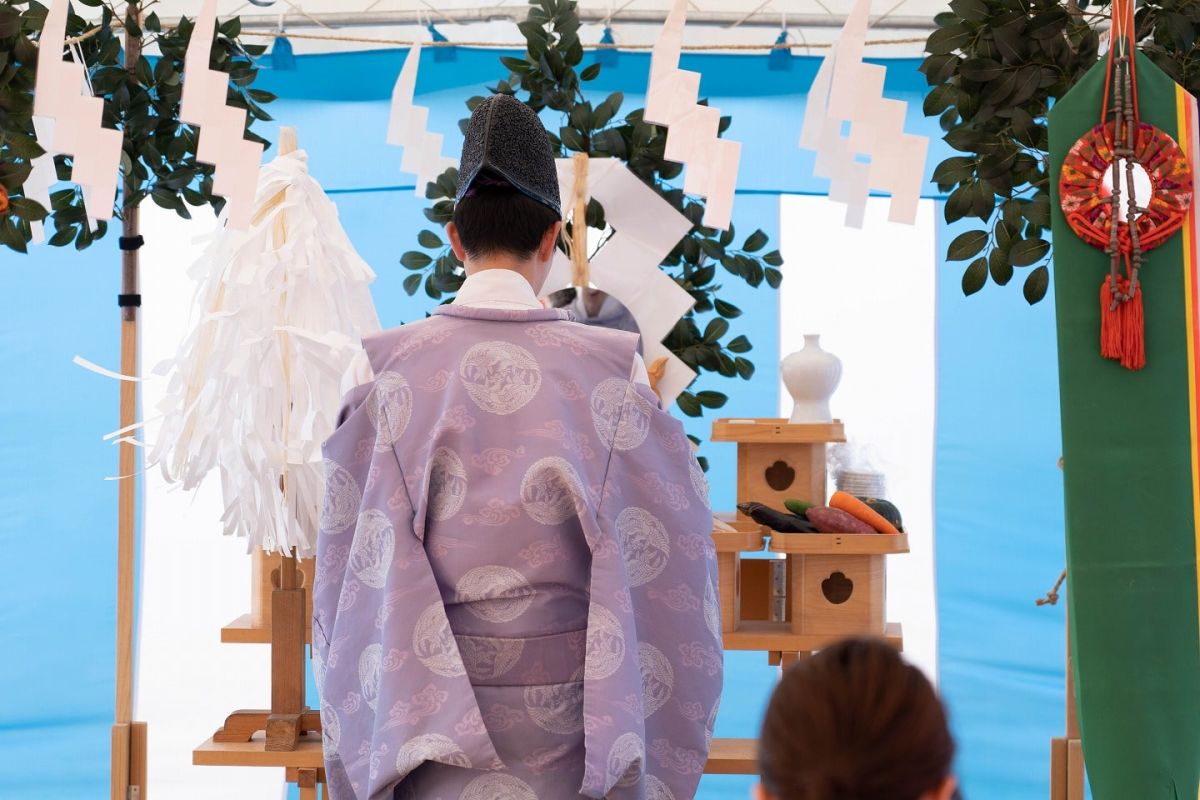 「三井郡大刀洗町04」注文住宅現場リポート①【地鎮祭】