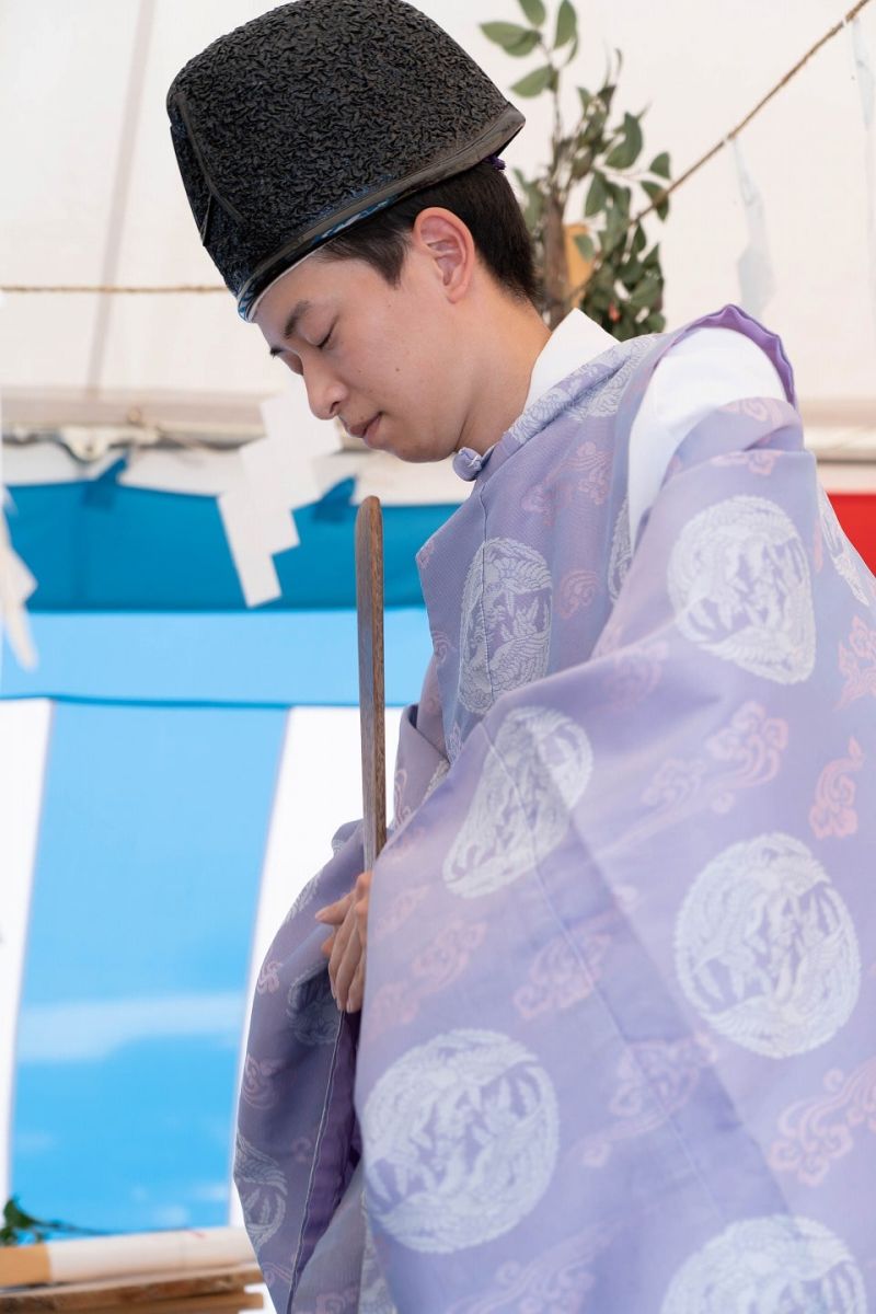 「三井郡大刀洗町04」注文住宅現場リポート①【地鎮祭】