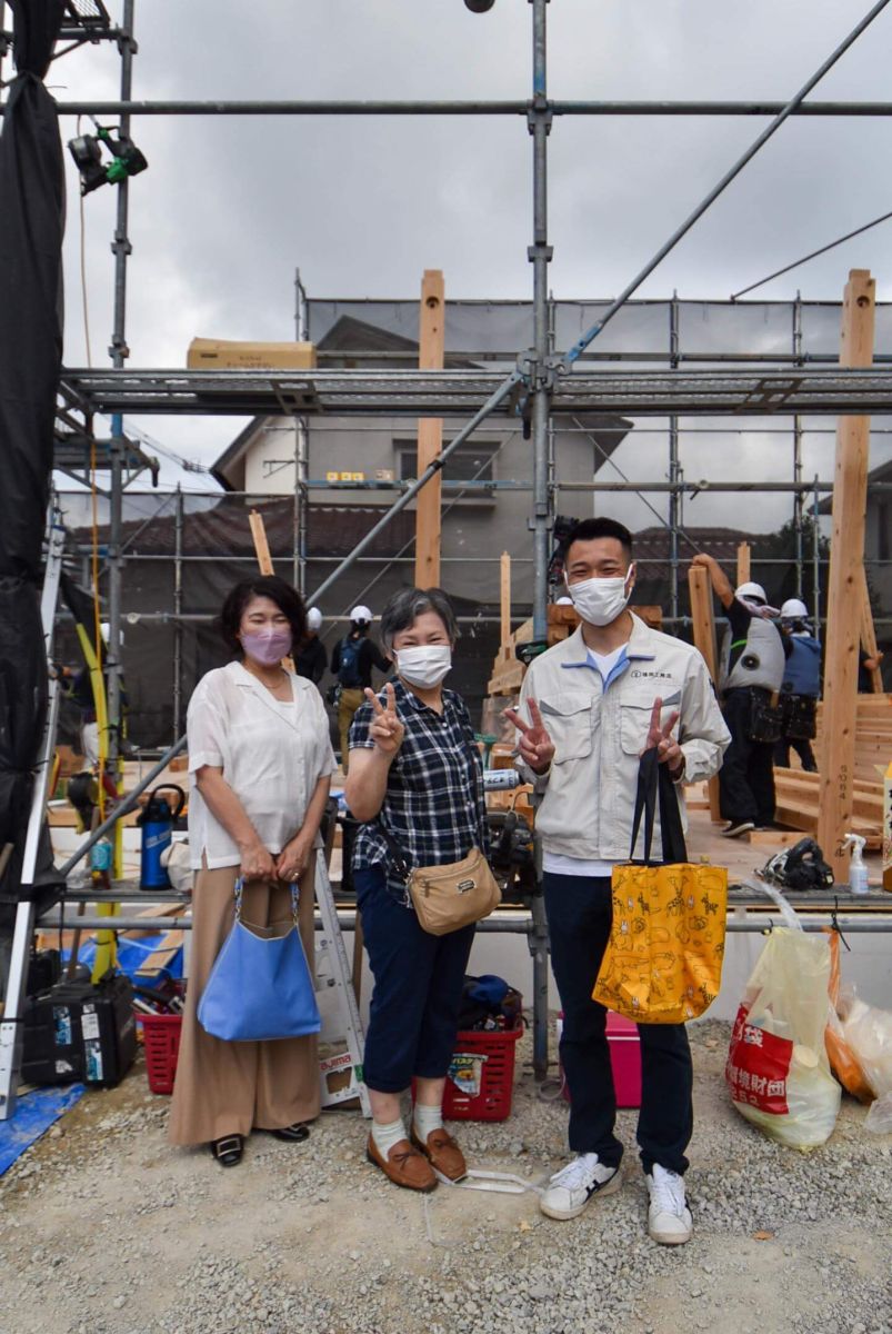 「大野城市04」注文住宅現場リポート④【上棟式】
