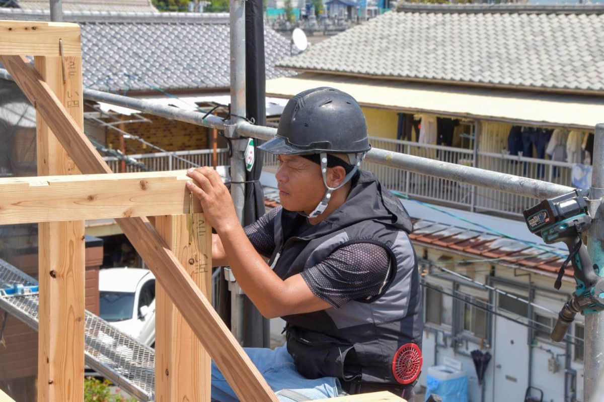 福岡県北九州市八幡西区02　注文住宅建築現場リポート③　～上棟式～