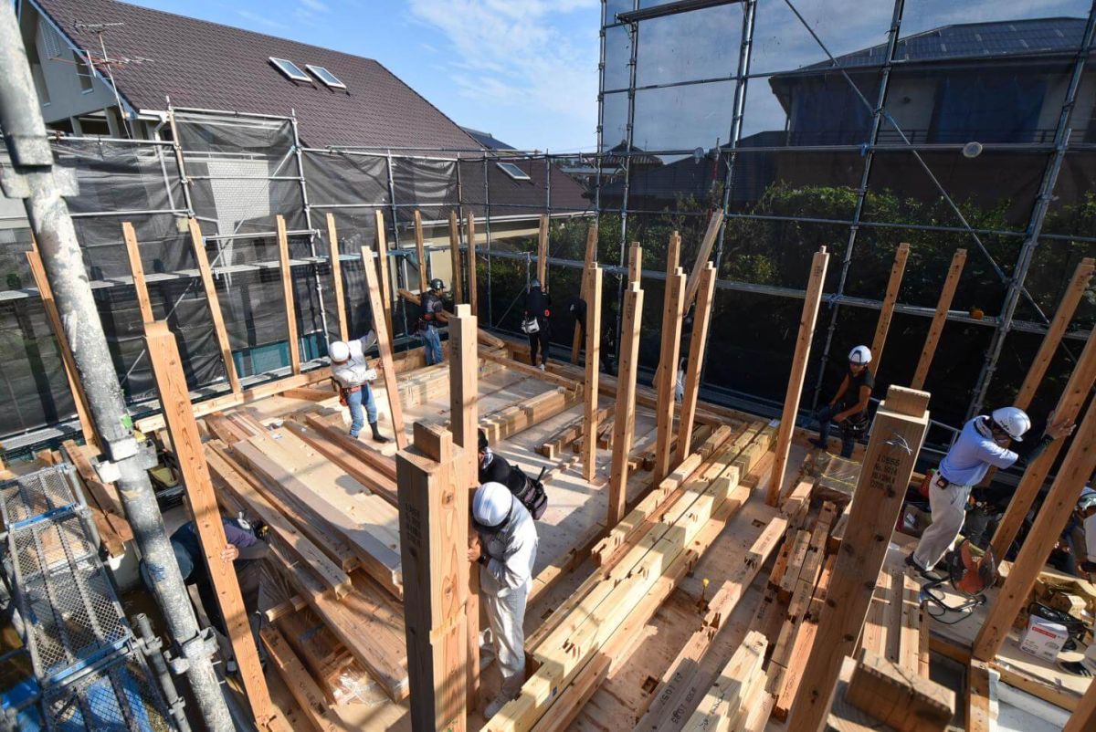 「北九州市八幡西区02」注文住宅現場リポート③【上棟式】
