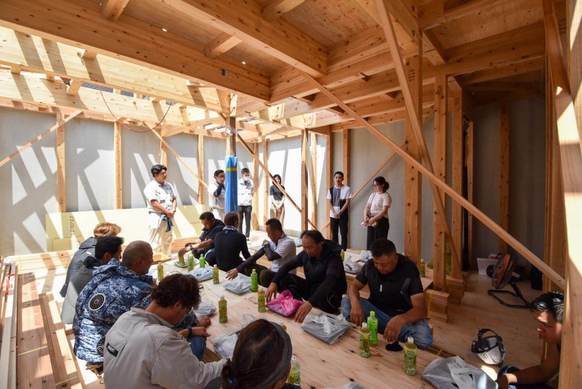 「北九州市八幡西区02」注文住宅現場リポート③【上棟式】