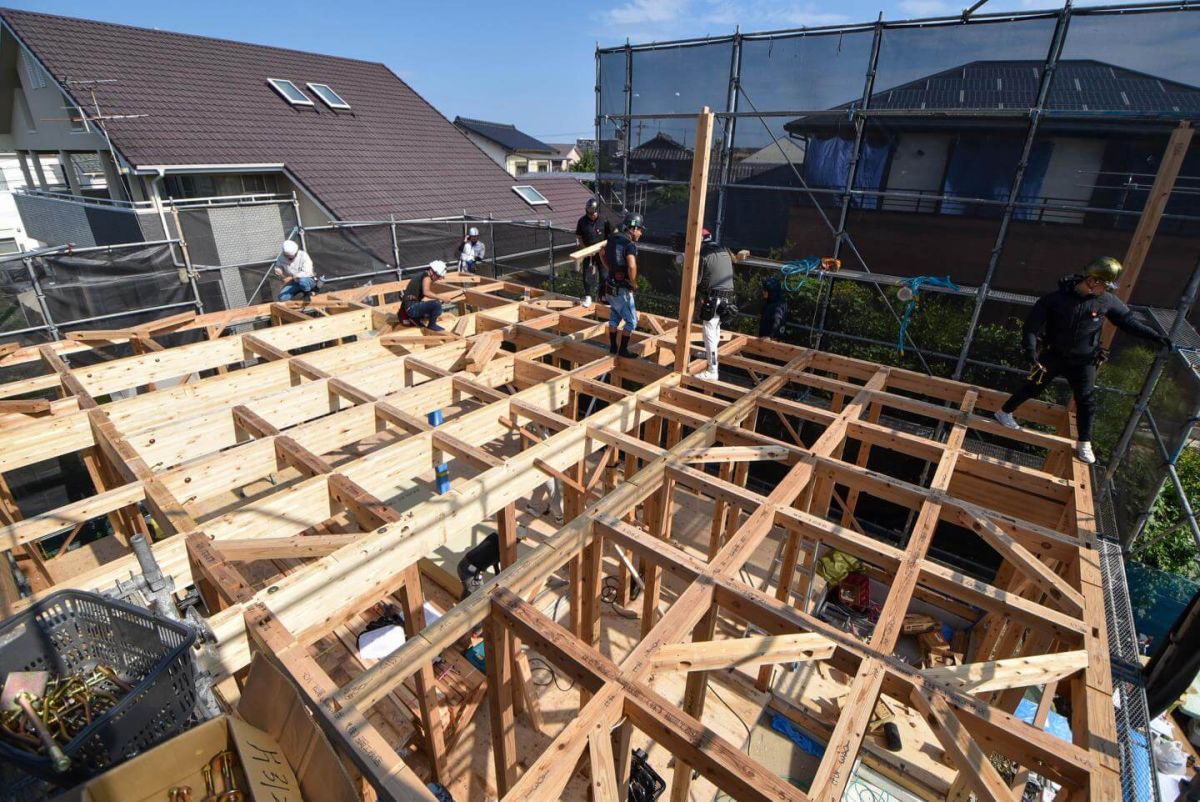 福岡県北九州市八幡西区02　注文住宅建築現場リポート③　～上棟式～