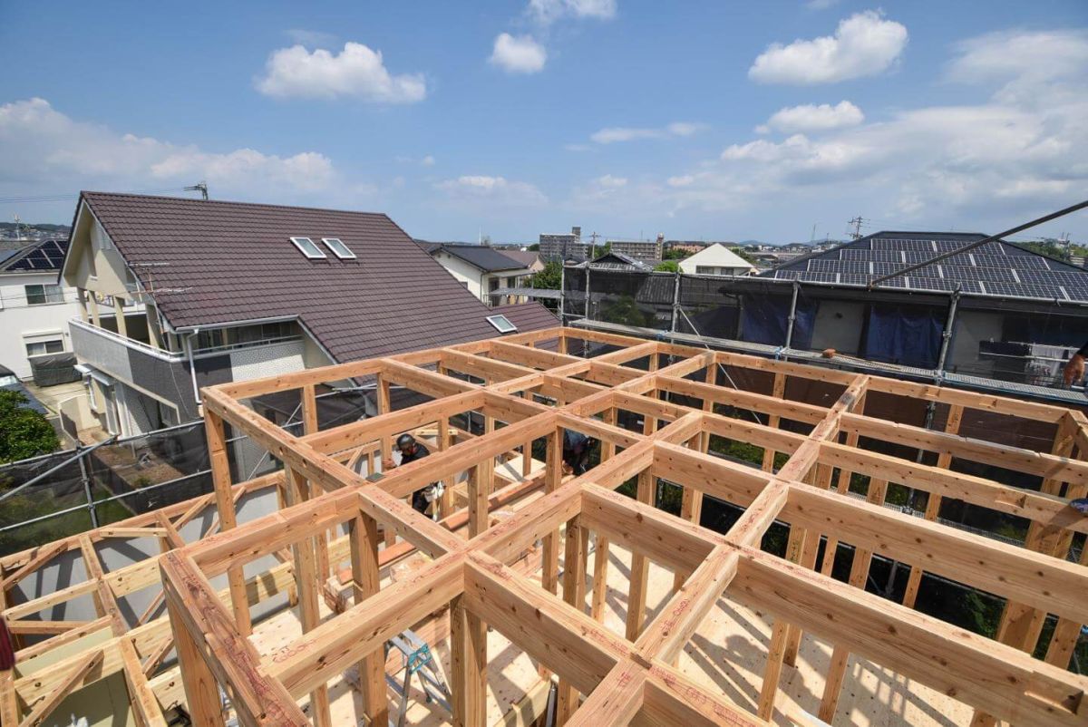 「北九州市八幡西区02」注文住宅現場リポート③【上棟式】