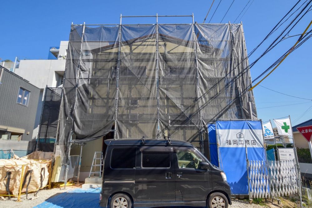 「福岡市西区拾六町01」注文住宅現場リポート③【木工事】【外断熱材】