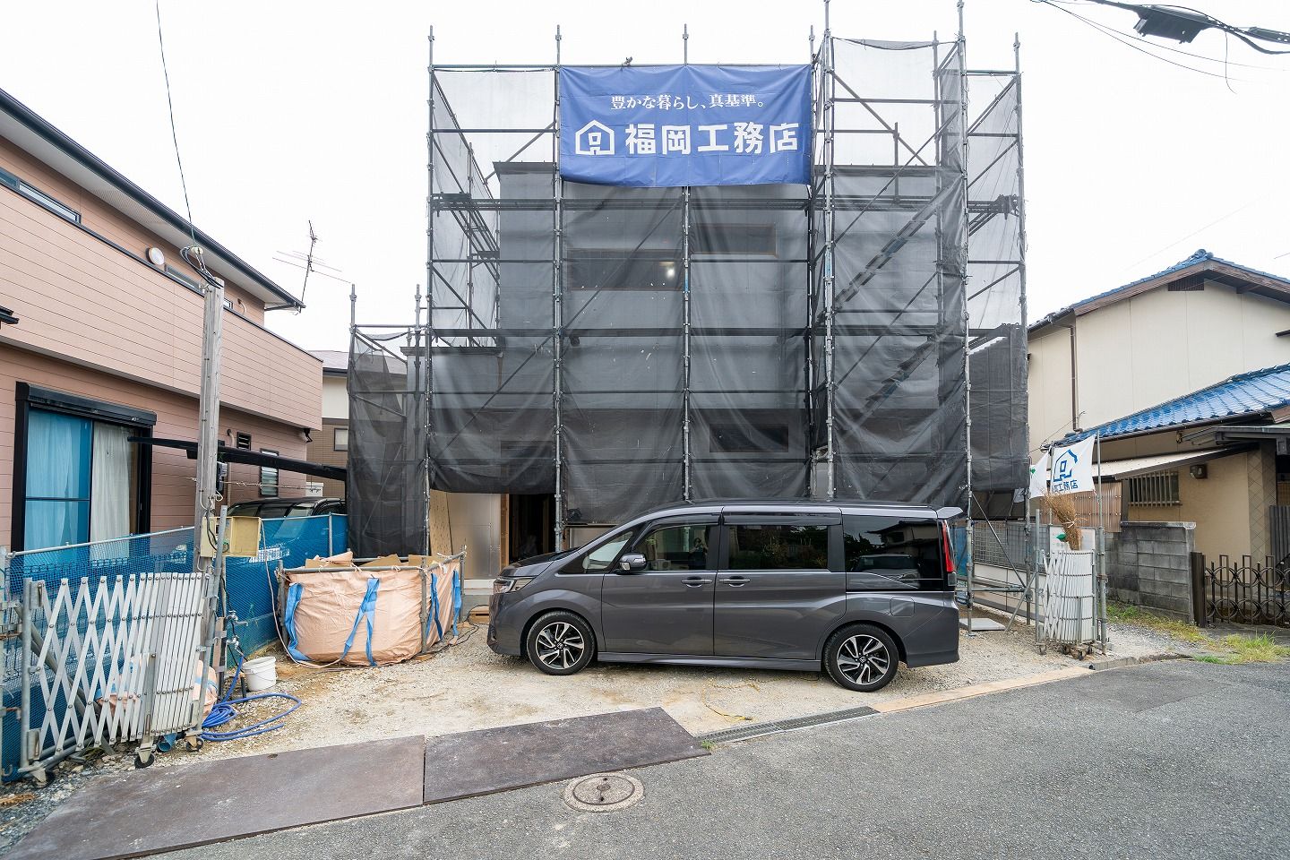 「北九州市小倉南区01」注文住宅現場リポート④【木工事】