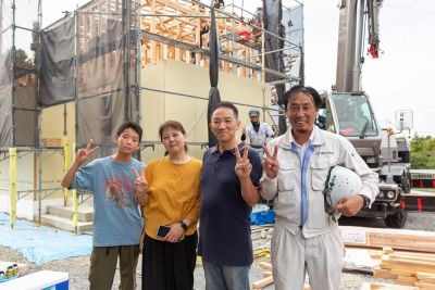 「宗像市07」注文住宅現場リポート②【上棟式】