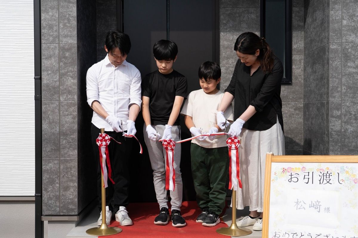 「福岡市西区06」注文住宅現場リポート⑥【お引き渡し式】