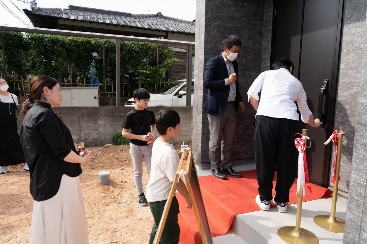 「福岡市西区06」注文住宅現場リポート⑥【お引き渡し式】
