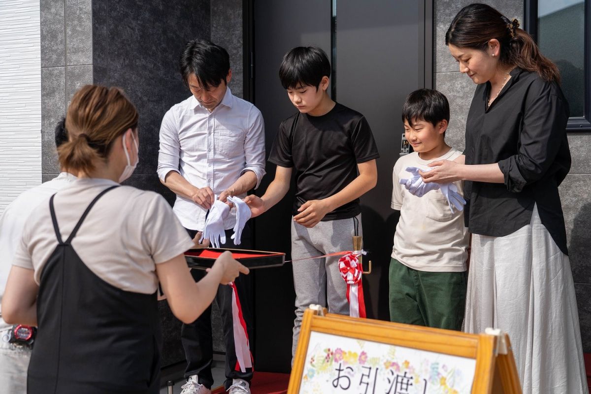 「福岡市西区06」注文住宅現場リポート⑥【お引き渡し式】
