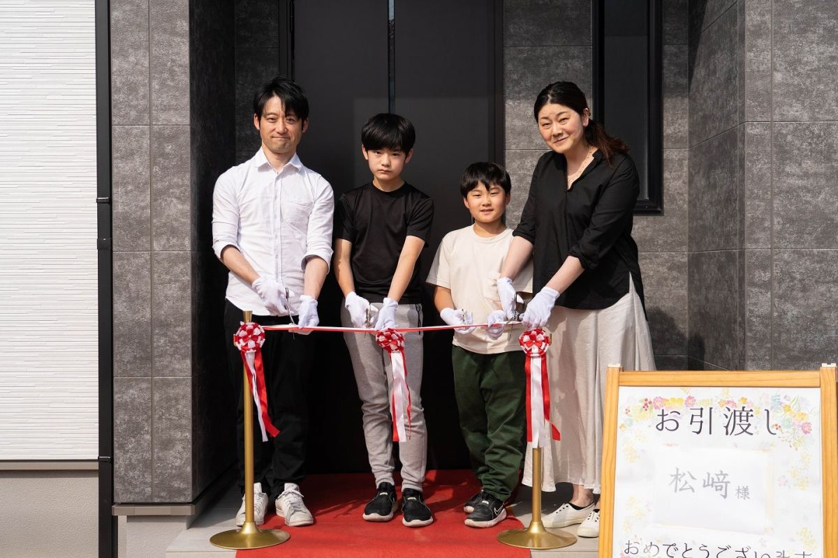 「福岡市西区06」注文住宅現場リポート⑥【お引き渡し式】